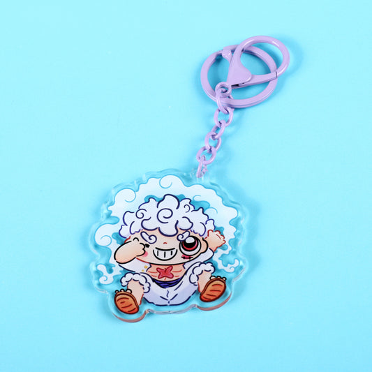 Luffy Inspired Anime Keychain