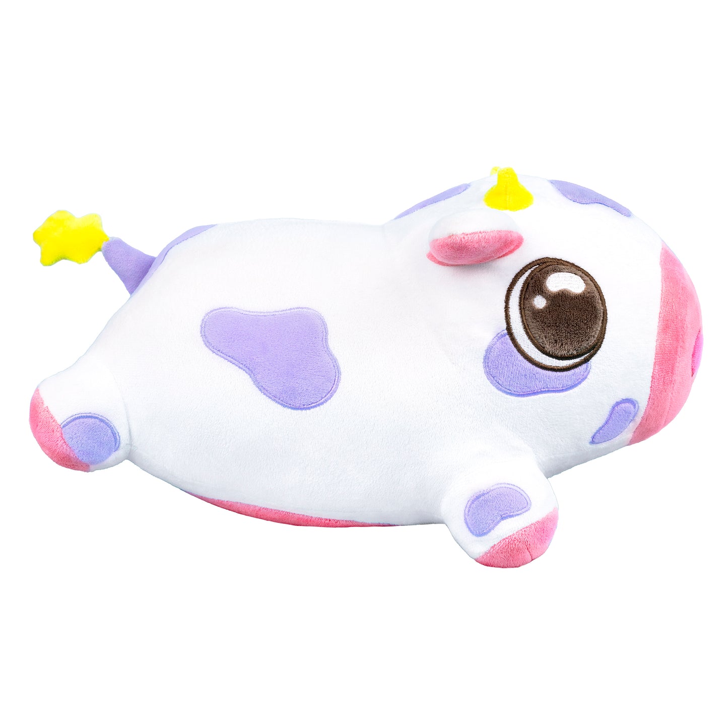 Stuffy Puffs cow plushie right side view