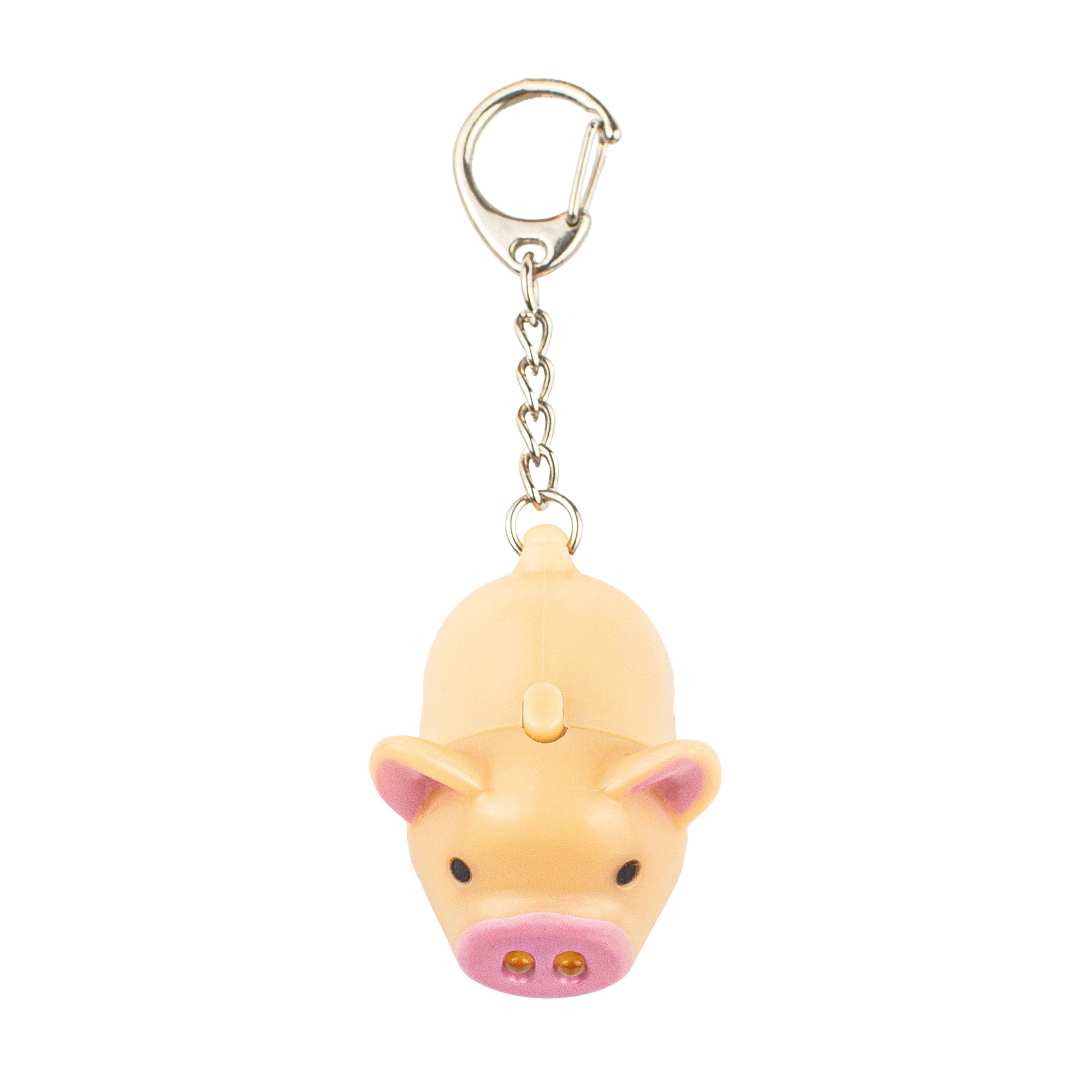 Piggy keychain top view