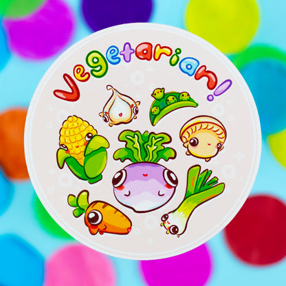 Vegetarian Sticker