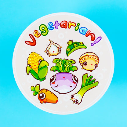 Vegetarian Sticker